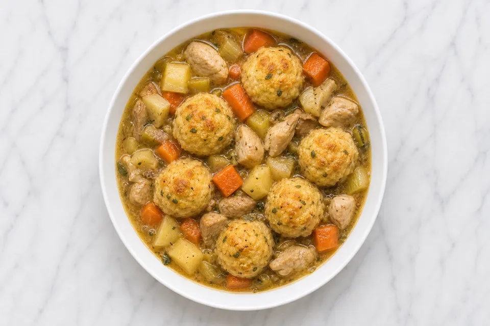 Chicken, Root Veg & Dumpling Comfort Set