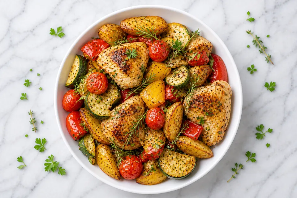 Herby Garden Chicken Set
