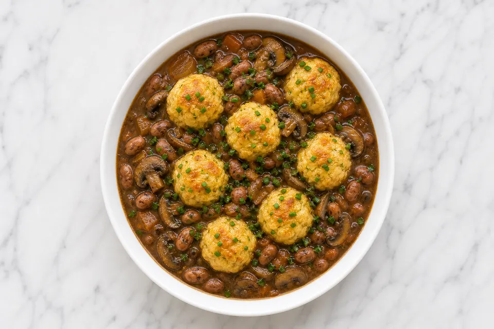Mushroom, Bean & Cheese Comfort Set