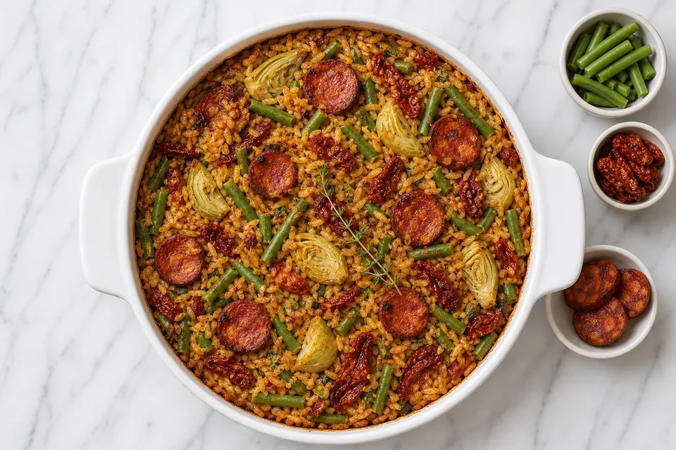 Smoky Chorizo, Artichoke & Sun-Dried Tomato Set